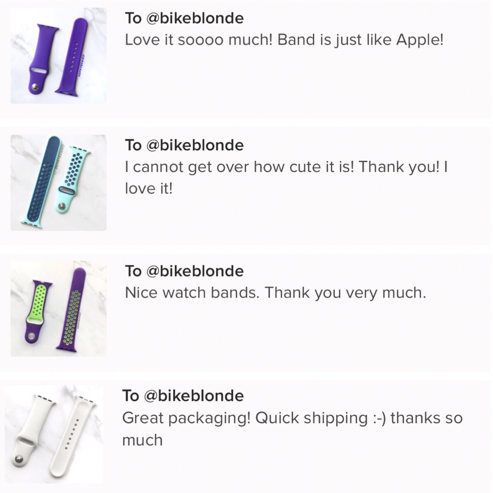 NEW Turquoise Sport Silicone Band For Apple Watch - Picture 3 of 4